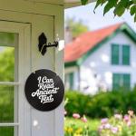 Ancient Text Door Sign for Office Decor