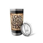 Ancient Texts Insulated Tumbler for History Lovers