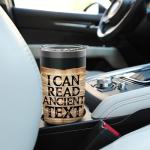 Ancient Texts Insulated Tumbler for History Lovers