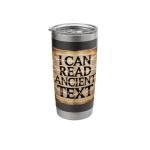 Ancient Texts Insulated Tumbler for History Lovers