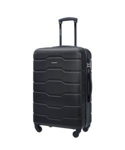 PUCCINI Alicante Black Rolling Luggage Bag