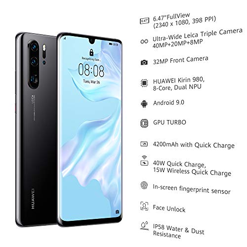 Huawei P30 Pro 128GB Smartphone - Black
