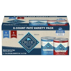 Blue Buffalo Chicken & Beef Dog Food Variety Pack