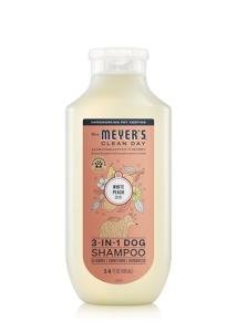 Mrs. Meyer's 3-in-1 Dog Shampoo, White Peach 14oz