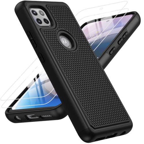 BNIUT Heavy Duty Case for Motorola One 5G Ace