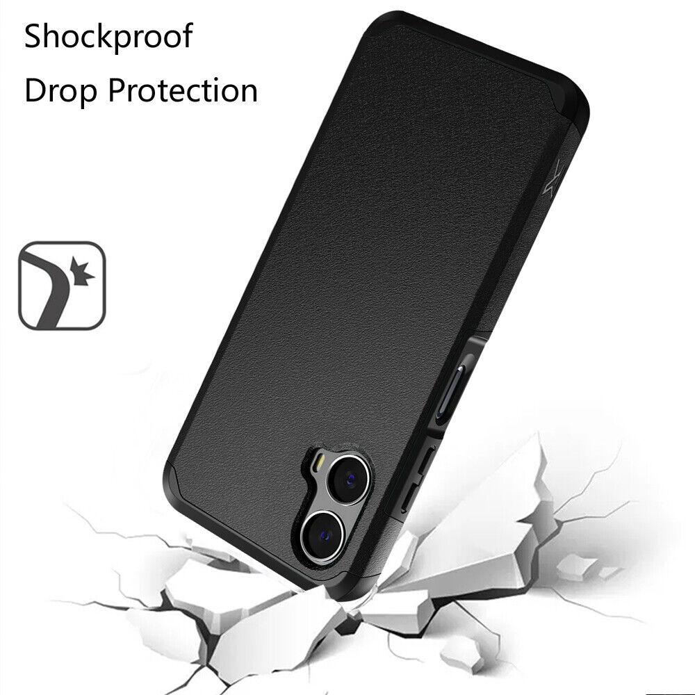 Motorola Moto G 5G 2024 Case with Tempered Glass