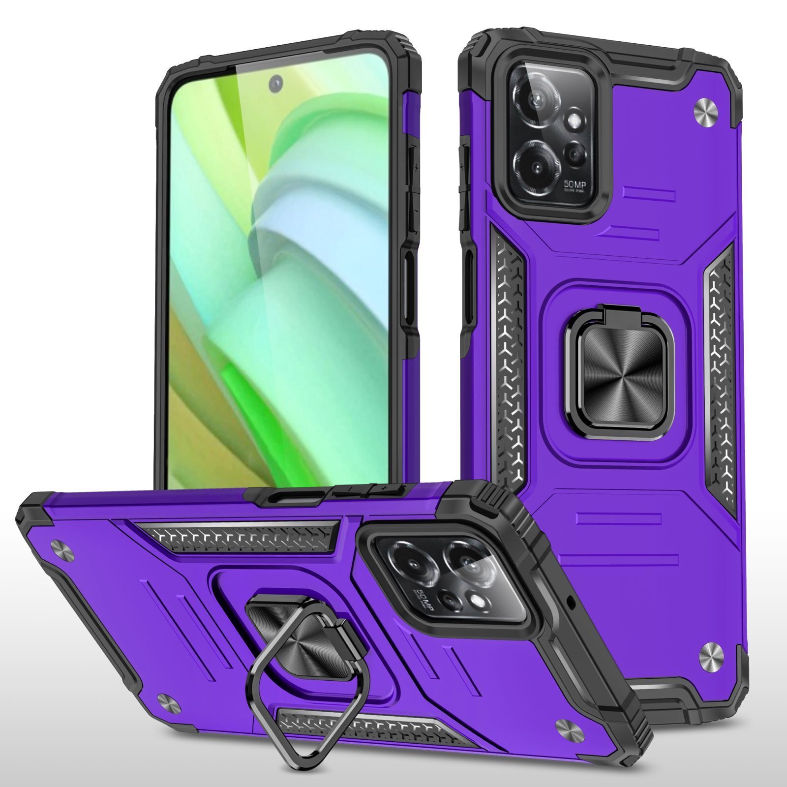 Motorola Moto G Pure/Power 5G Case with Glass