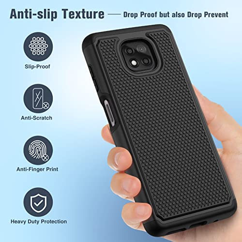 Motorola Moto G Power 2021 Rugged Case - Matte Black