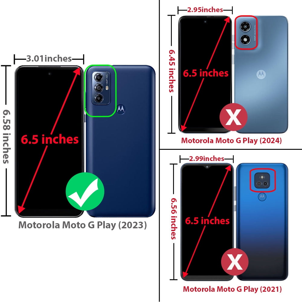 Motorola Moto G Play 2023 Case with Screen Protector