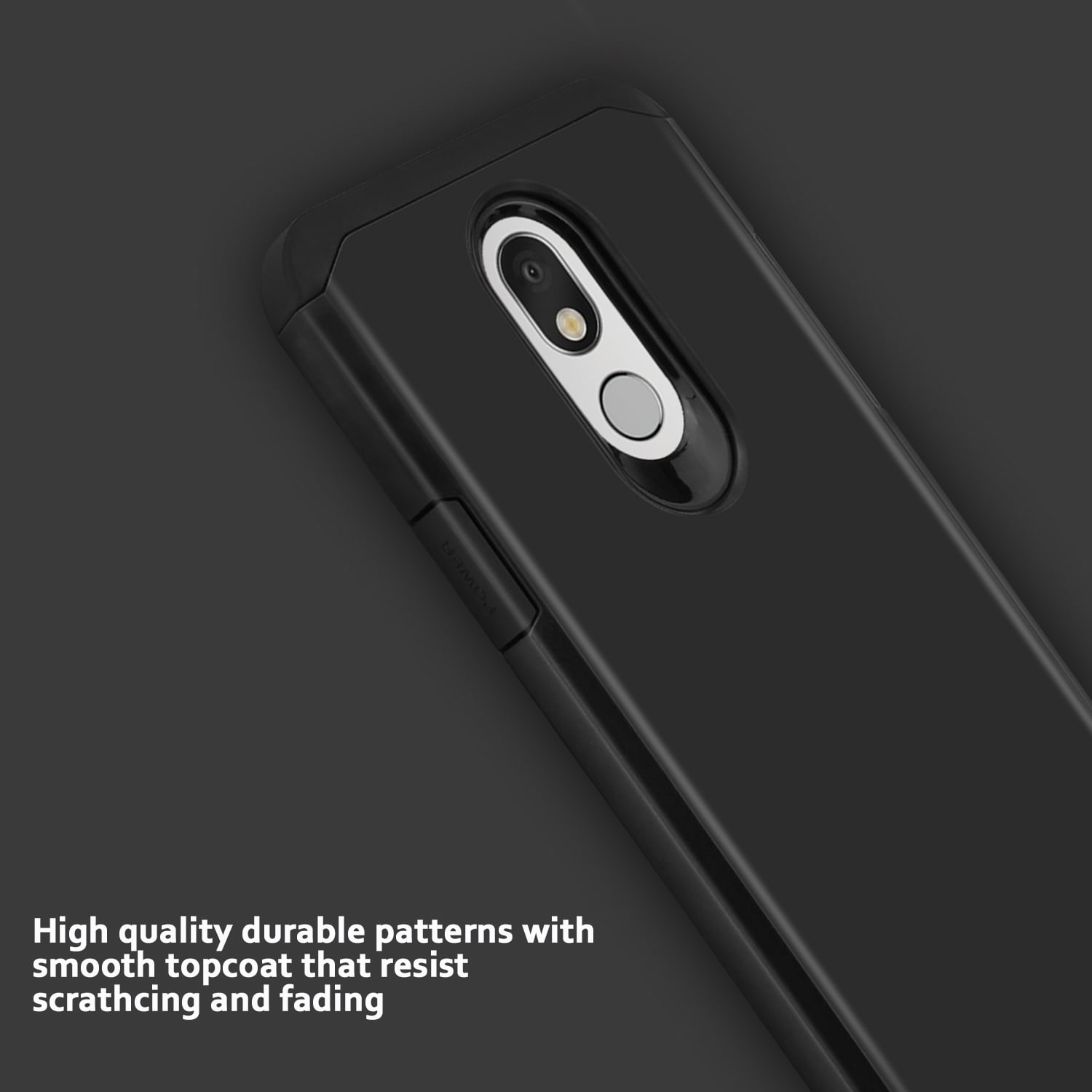 LG Stylo 5 Rose Gold Dual Layer Phone Case