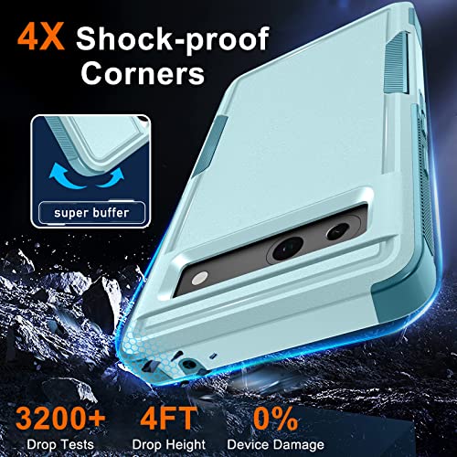 Google Pixel 7A Rugged Shockproof Case with Lanyard