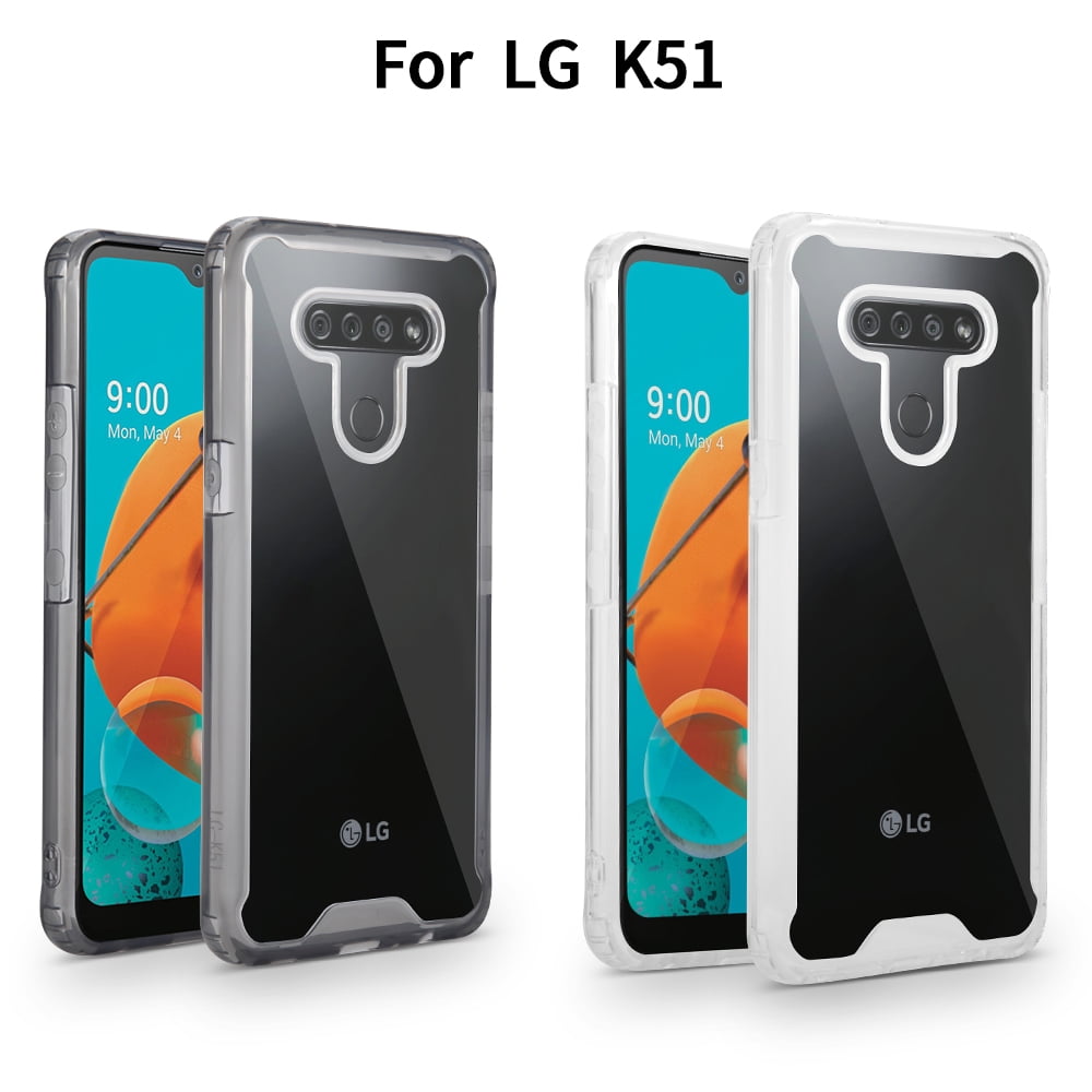 LG K51 Slim Clear Protective Phone Case