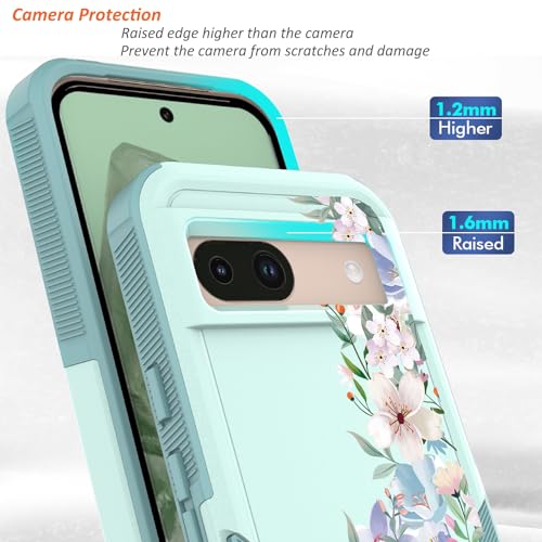 Floral Design Google Pixel 8a 5G Case