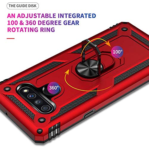 LG Stylo 6 Case with Screen Protector and Kickstand