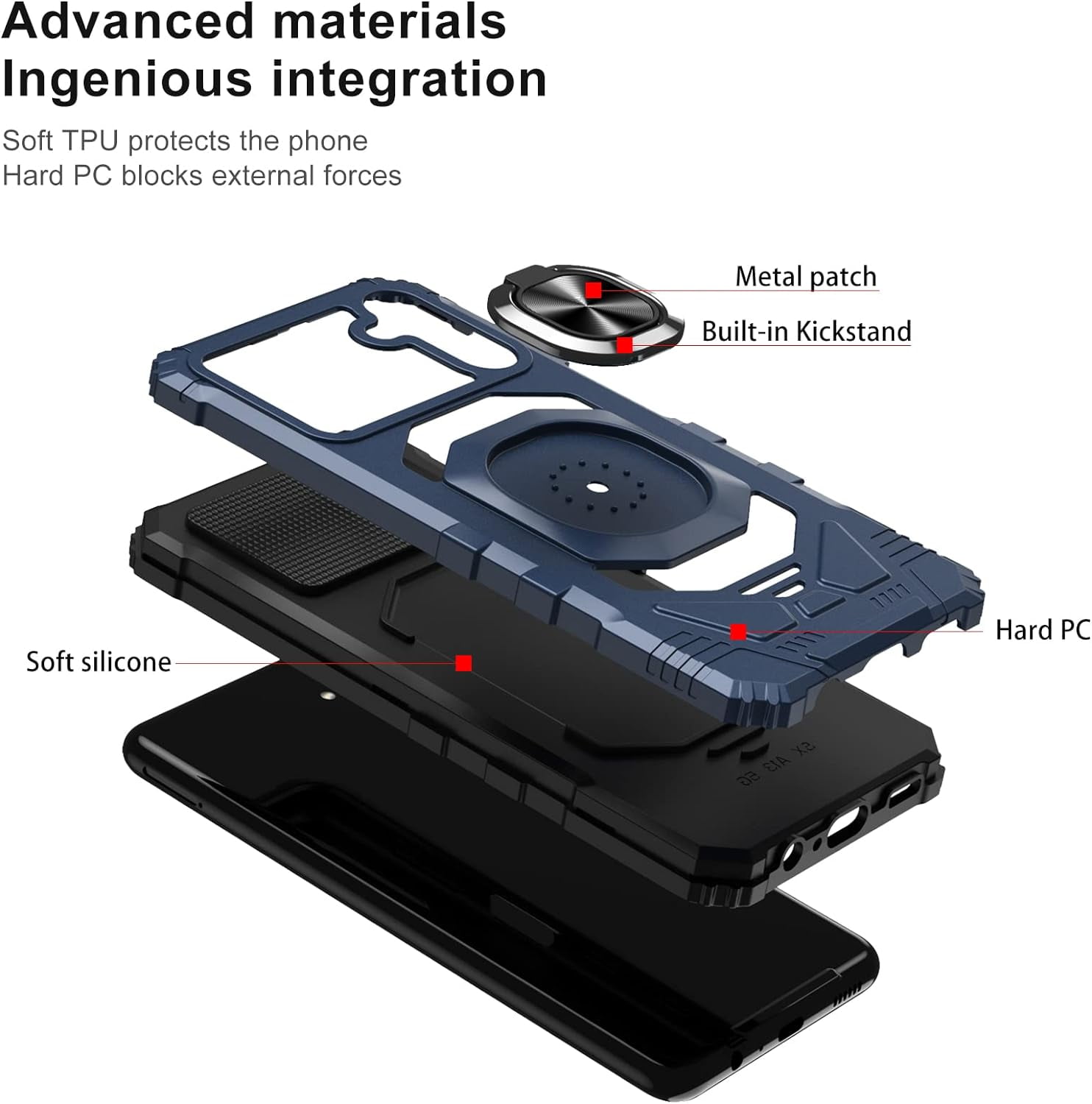 Samsung Galaxy A15 5G Case with Screen Protector