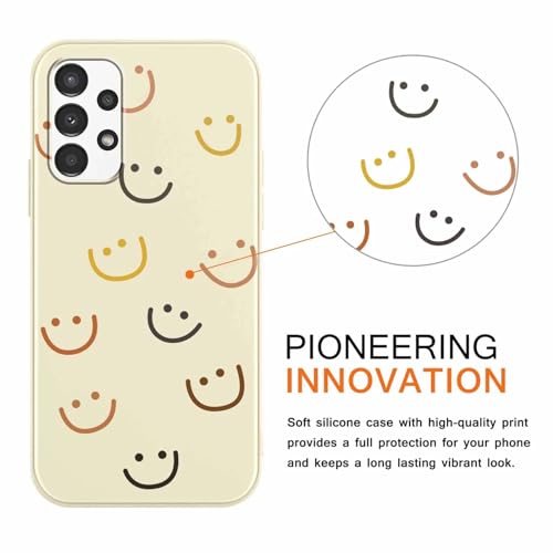 RUMDEY Smiley Face Case for Samsung Galaxy A13