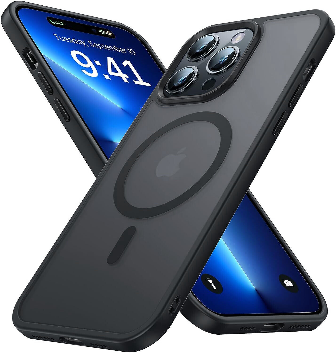 Mag Safe Shockproof Frosted Case for iPhone