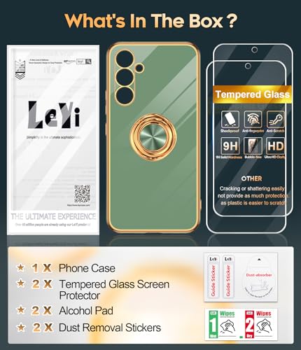 LeYi Samsung A54 5G Case with Screen Protector