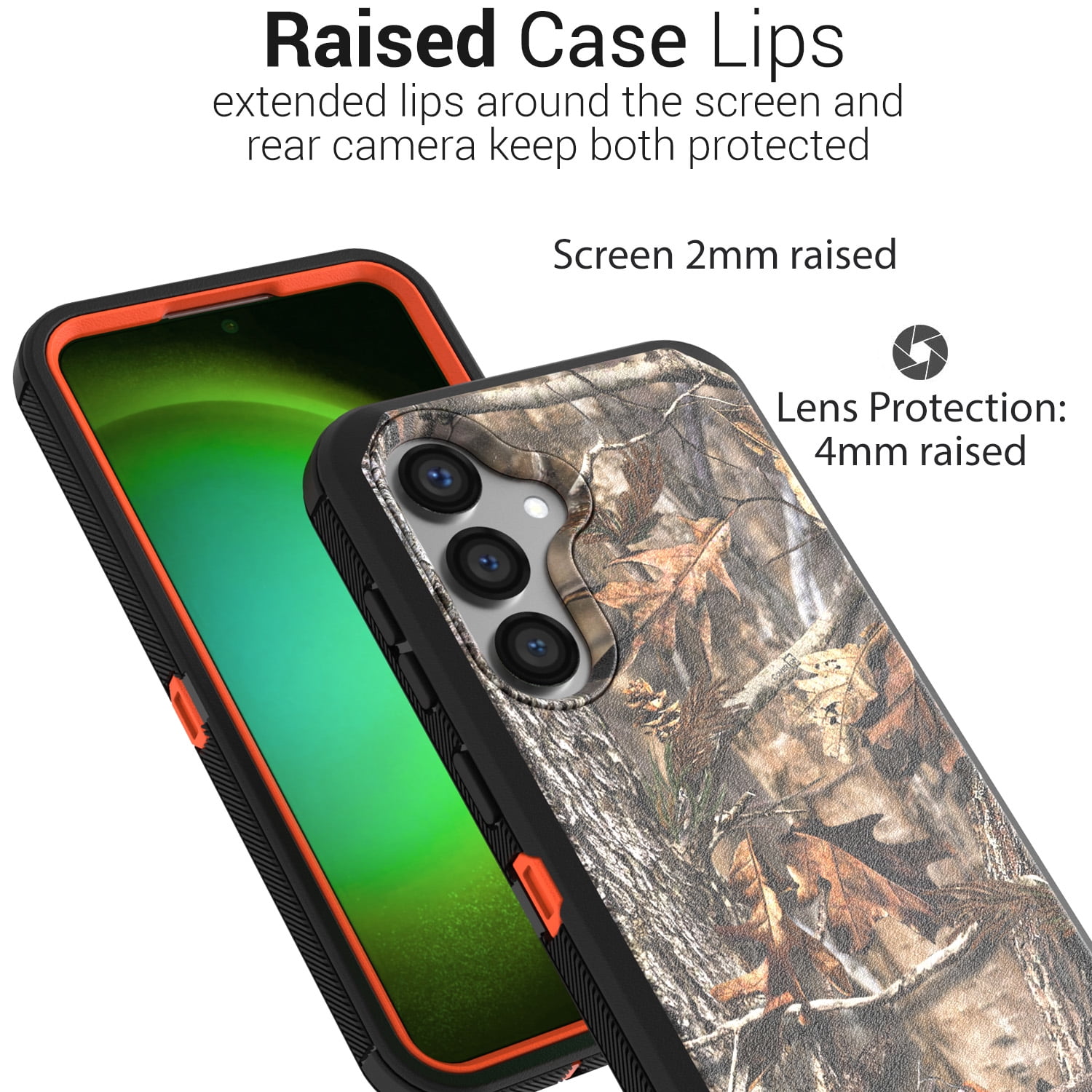 CoverON Military Grade Rugged Case for Samsung Galaxy S24