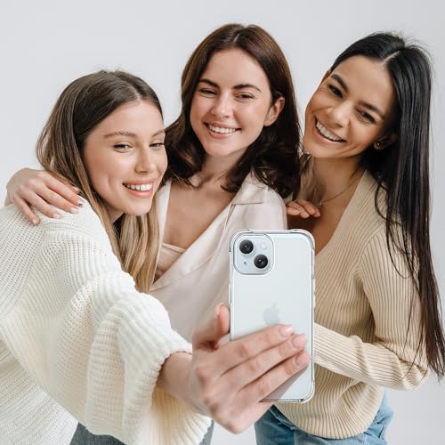 Mkeke Clear Case for iPhone 15 - Drop Protection