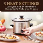 Elite Gourmet MST-250XS Adjustable Temperature Slow Cooker