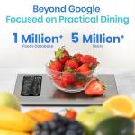 Stainless Steel Digital Food Scale for Nutrition