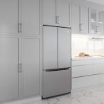 KoolMore 18.5 cu. ft. Stainless Steel French Refrigerator