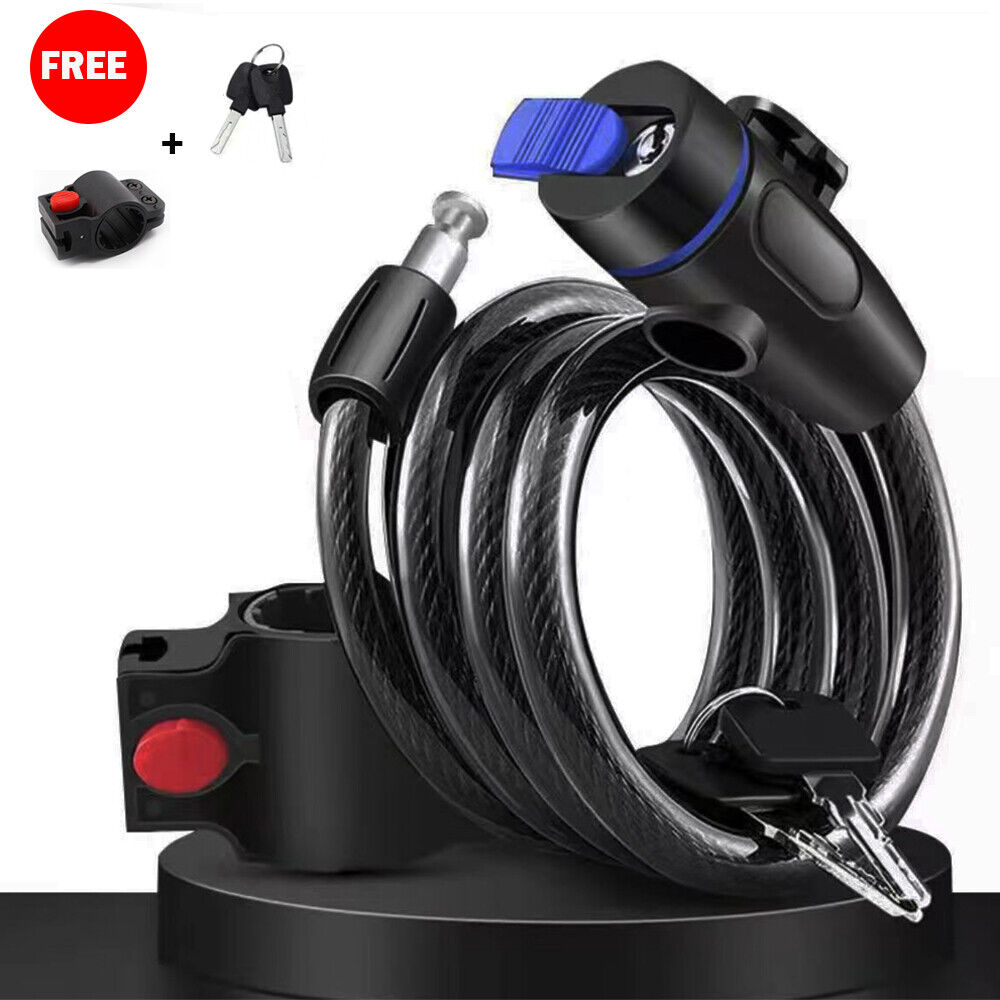 Universal Bike Lock with 2 Keys & Bracket