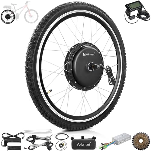 Voilamart 1000W Electric Bike Conversion Kit 26