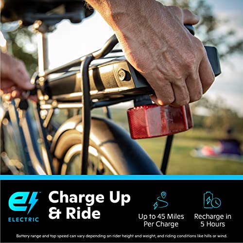 Schwinn Mendocino Electric Cruiser Bike, 20MPH