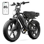 750W Electric Mountain Bike with Fat Tires