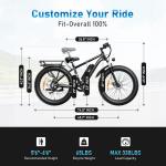 AMYET EB26 1500W Electric Fat Tire Bike