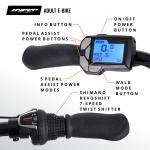 Hyper E-Ride 700C Electric Bike for Adults