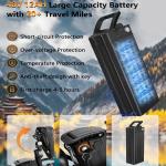 Foldable Electric Bike, 20 Mph, 500W Motor