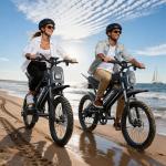 AONPO A20 Fat Tire Electric Bike 1500W 7-Speed