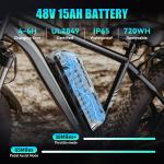 AMYET EB26 1500W Electric Fat Tire Bike