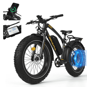 Skeri 26" Fat Tire Electric Bike, 500W Motor