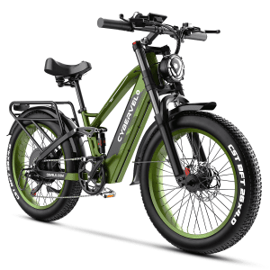 26" Fat Tire Electric Bike, 5000W, 150 Miles