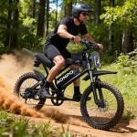AONPO A20 Fat Tire Electric Bike 1500W 7-Speed