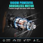 AMYET EB26 1500W Electric Fat Tire Bike