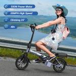 AOVOPRO EB60 Folding Electric Bike with Two Seats
