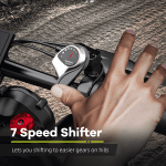 26" Fat Tire Electric Bike, 5000W, 150 Miles