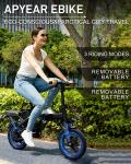 Bycyla 14" Folding Electric Bike - 500W Power