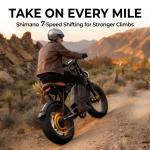 Skeri 750W Adult Electric Scooter with Fat Tires