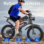 ZorixBike R8 1500W Electric Fat Tire Bike