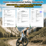 Skeri 26" Fat Tire Electric Bike, 500W Motor