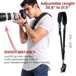 Adjustable Anti-Slip DSLR Camera Sling Strap