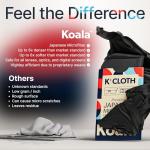Koala Japanese Microfiber Lens Cleaning Cloth