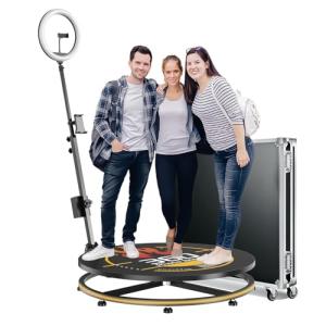 JIYANG 360 Photo Booth with Flight Case