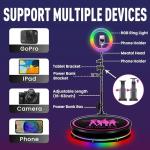 ZANOGI 360 Photo Booth with Remote & App